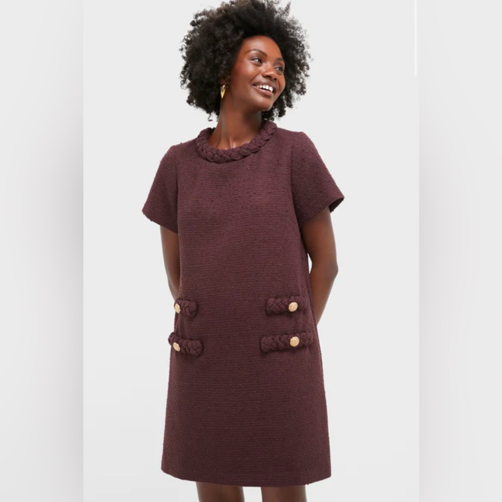 Tukernuck Winetasting Tweed Jackie Dress
